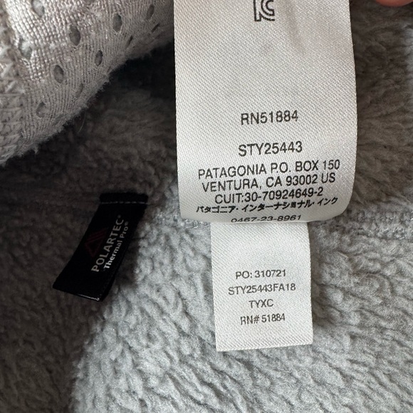Patagonia Re-Tool Snap T Fleece Gray XS - Picture 7 of 10